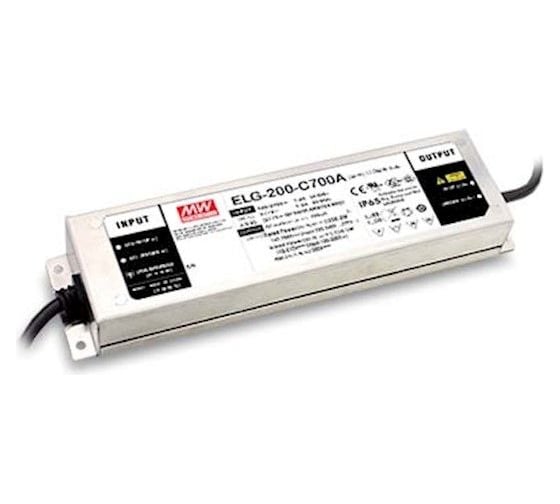 LED-драйвер Mean Well ELG-200-C700A-3Y AC-DC 200.2Вт Т02600654 1