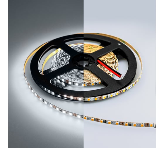 Светодиодная лента ELEGANZ LUX 2835 120 LED, Ш=5мм (9.6W/M) 12V холодная 6000К IP20, 5м EL-LS5M-96W