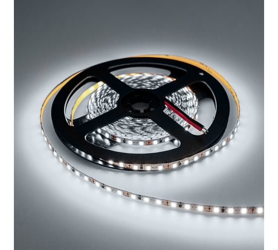 Светодиодная лента ELEGANZ LUX 2835 120 LED, Ш=5мм (9.6W/M) 12V холодная 6000К IP20, 5м EL-LS5M-96W