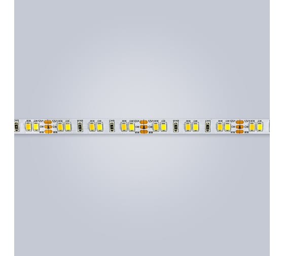 Светодиодная лента ELEGANZ LUX 2835 120 LED (9.6W/M) 12V 3000К+6000К IP20, 5м EL-W+WW1