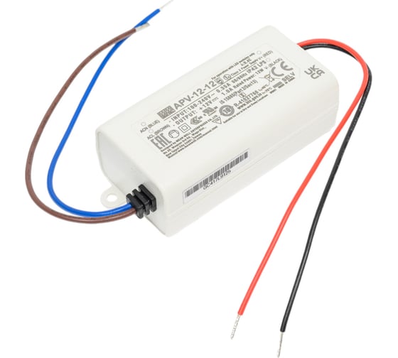 LED-драйвер Mean Well APV-12-12 AC-DC 12Вт Т00315860
