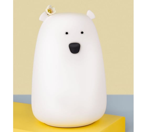 Силиконовый ночник Rombica LED Teddy мягкий силиконовый корпус DL-A008