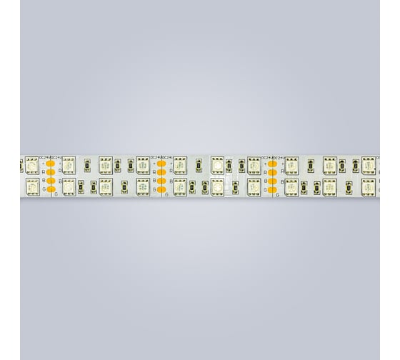Светодиодная лента ELEGANZ LUX 24V 5050 120 LED (28.8W/M) RGB IP20 двухрядная, 5м EL-24V-28RGB