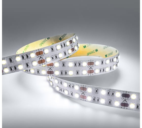 Светодиодная лента ELEGANZ LUX 24V 5050 120 LED (28.8W/M) холодная 6000К IP20 двухрядная, 5м EL-24V-28W