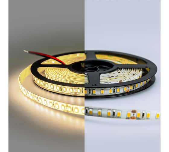 Светодиодная лента ELEGANZ LUX 24V силикон IP65 2835 120 LED 9,6W/M Нейтральная 4500К, 5м EL-24V65-96N