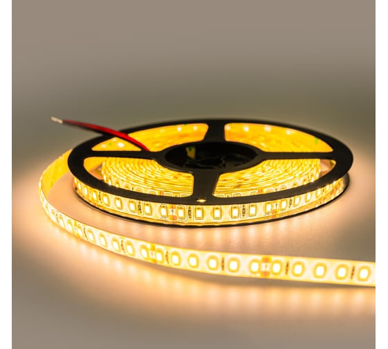 Светодиодная лента ELEGANZ LUX 24V силикон IP65 2835 120 LED 9,6W/M Теплая 3000К, 5м EL-24V65-96WW