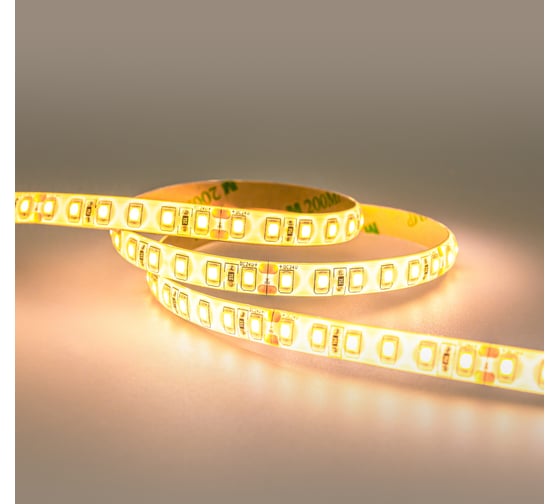 Светодиодная лента ELEGANZ LUX 24V силикон IP65 2835 120 LED 9,6W/M Теплая 3000К, 5м EL-24V65-96WW
