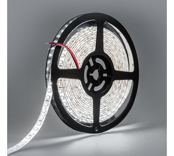 Светодиодная лента ELEGANZ LUX 24V силикон IP65 2835 120 LED 9,6W/M Холодная 6000К, 5м EL-24V65-96W