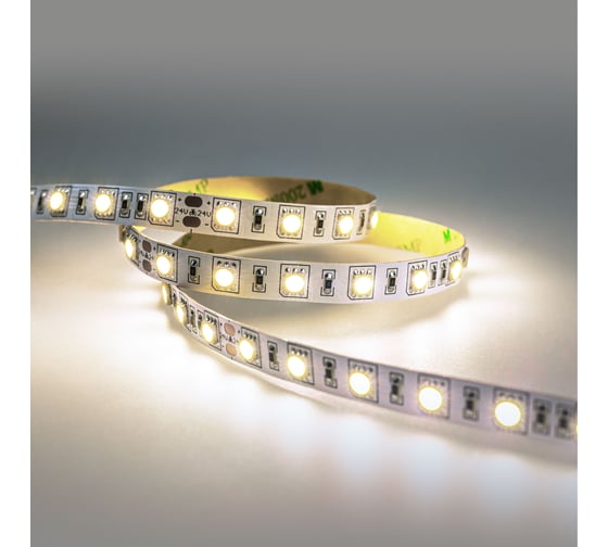 Светодиодная лента ELEGANZ LUX 24V 5050 60 LED 14,4W/M Нейтральная 4500К, 5м EL-24V-14N