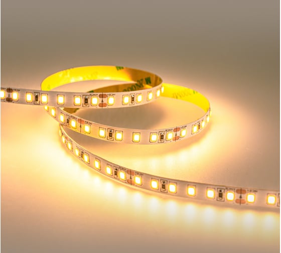 Светодиодная лента ELEGANZ LUX 24V 2835 120 LED 9,6W/M Теплая 3000К, 5м EL-24V-96WW
