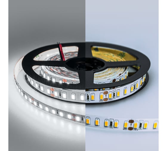 Светодиодная лента ELEGANZ LUX 24V 2835 120 LED 9,6W/M Холодная 6000К, 5м EL-24V-96W 1