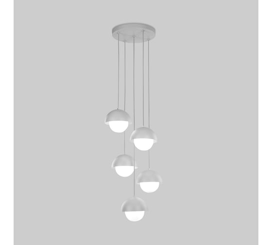 Подвесной светильник TK Lighting со стеклянными плафонами 10214 Bono белый a068322