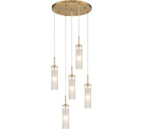 Люстра INDIGO 11038/5PL Brass V000417