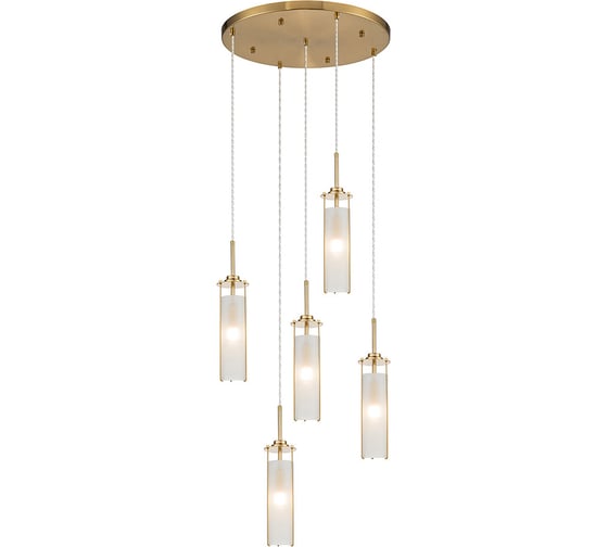 Люстра INDIGO 11038/5PL Brass V000417 1