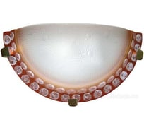 Светильник настенный ЭЛЕТЕХ Роса 300/2 НББ 21-60 М19 бежевый /клипсы золото 1005202417