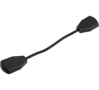 Коннектор гибкий Datts черный Connector elastic BK TR-70102