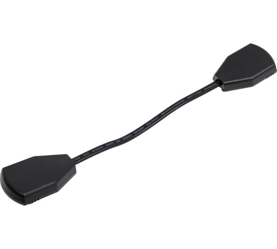 Коннектор гибкий черный Datts Connector elastic BK 1
