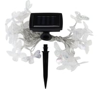 Садовая гирлянда Smartbuy на солнечной батарее, Бабочки, пластик, 2м SBF-206
