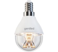 Светодиодная лампа Geniled E14 G45 8Вт 2700К линза 00-00000015