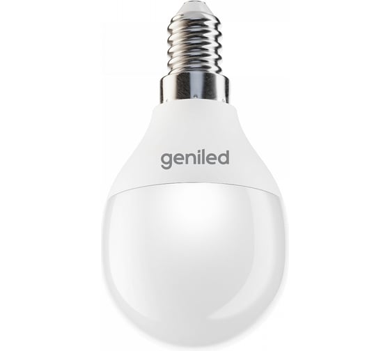 Светодиодная лампа Geniled E14 G45 6Вт 2700К матовая 00-00000013 1