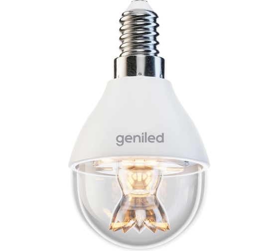 Светодиодная лампа Geniled E14 G45 8Вт 4200К линза 00-00000016 1