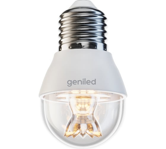 Светодиодная лампа Geniled E27 G45 8Вт 4200К линза 00-00000022