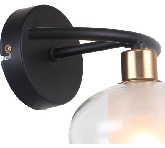 Бра Rivoli 4033401 Anita A1, черный, E14х1, 40W Б0044510