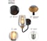 Бра Rivoli Gera A1, черный/золото, 1хE27, 40W, 10/90 Б0047327 6