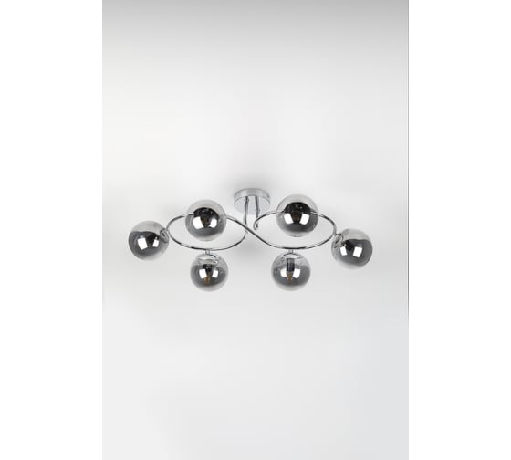 Люстра Rivoli Ago P6, хром 6хE14, 40W, 15 Б0047299