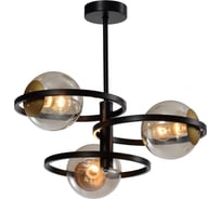 Люстра Rivoli Ariadna P3, черный/античное золото, 3хE14, 40W, 18 Б0047335