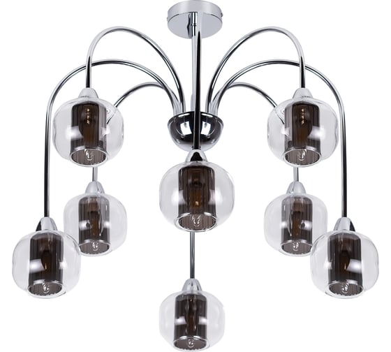 Люстра Rivoli Montaro P8, хром, 8хE14, 40W, 15 Б0047341