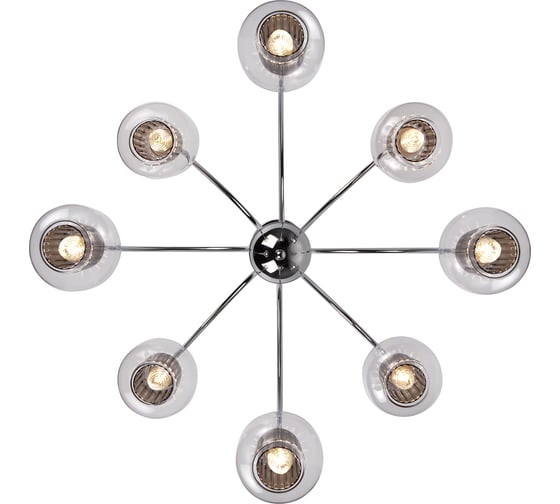 Люстра Rivoli Montaro P8, хром, 8хE14, 40W, 15 Б0047341