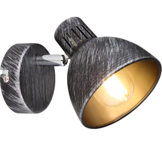 Спот Rivoli Eho W1, черный/серебро, 1хE14, 40W, 12/432 Б0047127 1