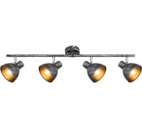 Спот Rivoli Eho W4, черный/серебро, 4хE14, 40W, 6/90 Б0047132