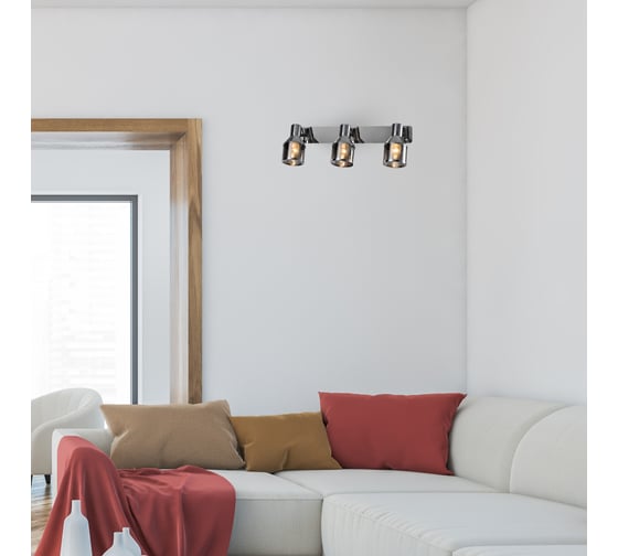 Спот Rivoli Elektra W3, хром, 3хE14, 40W, 10/80 Б0047283