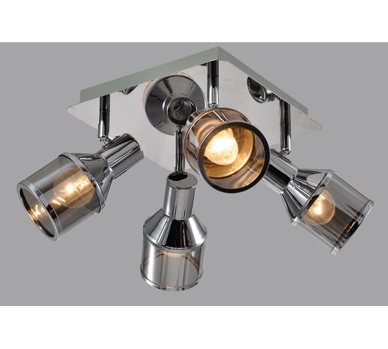 Спот Rivoli Elektra W4, хром, 4хE14, 40W, 5/60 Б0047284