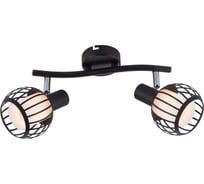 Спот Rivoli Enio W2, бронза/черный, 2хE14, 40W, 8/144 Б0047135