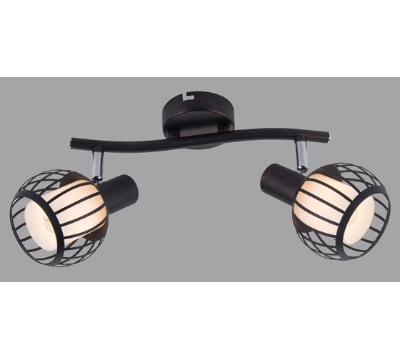Спот Rivoli Enio W2, бронза/черный, 2хE14, 40W, 8/144 Б0047135