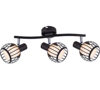 Спот Rivoli Enio W3 бронза/черный, 3хE14, 40W, 6/72 Б0047136