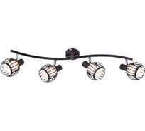 Спот Rivoli Enio W4 бронза/черный, 4хE14, 40W, 6/48 Б0047138