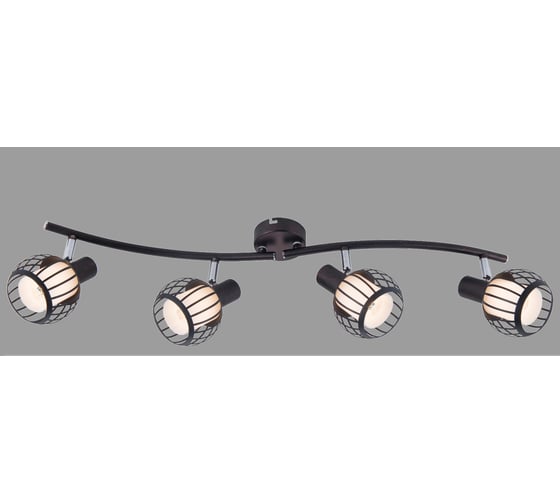 Спот Rivoli Enio W4 бронза/черный, 4хE14, 40W, 6/48 Б0047138