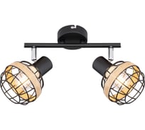 Спот Rivoli Fedora W2, черный, 2хE14, 40W, 8/192 Б0047140
