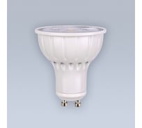 Светодиодная лампа ELEGANZ GU10 7W MR16 с отражателем теплая 3000К 220V, 1шт 1316