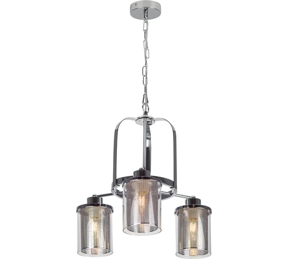 Подвес Rivoli Adriana P3, хром, 3хE27, 40W, 36 Б0047316