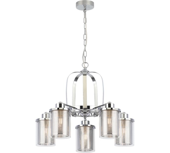 Подвес Rivoli Adriana P5, хром, 5хE27, 40W, 20 Б0047317 1