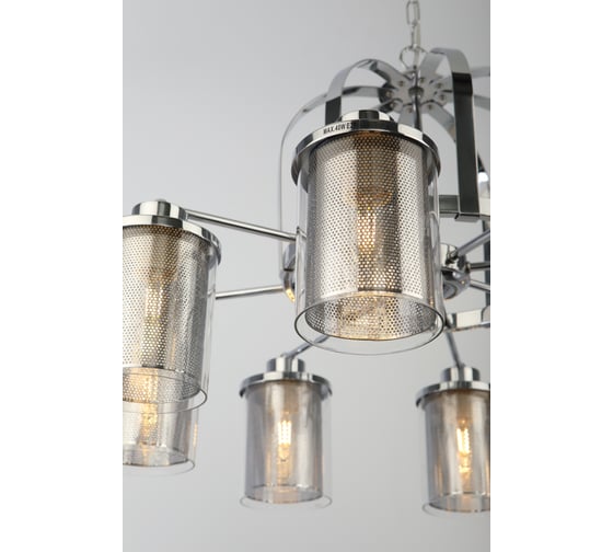 Подвес Rivoli Adriana P8, хром, 8хE27, 40W, 10 Б0047318