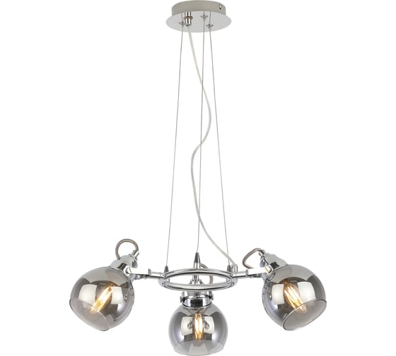 Подвес Rivoli Agnesa P3, хром, 3хE14, 40W, 42 Б0047312