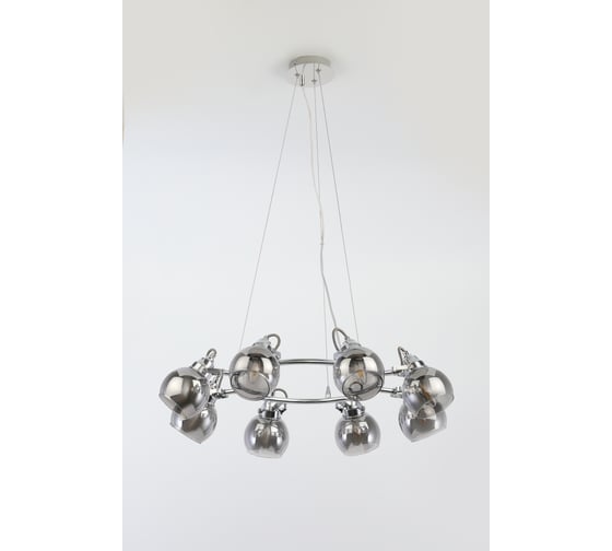 Подвес Rivoli Agnesa P8, хром, 8хE14, 40W, 10 Б0047314