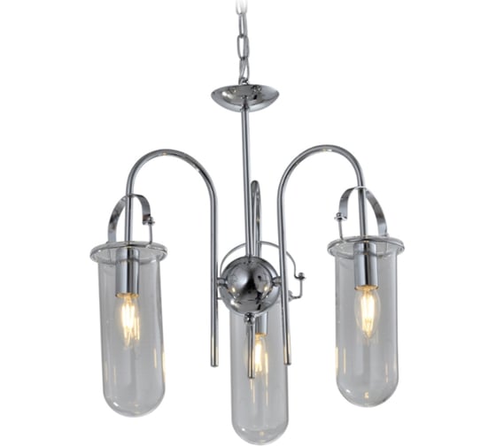 Подвес Rivoli Aleksa P3, хром, 3хE14, 40W, 32 Б0047320