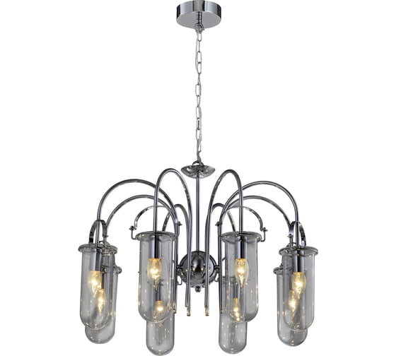 Подвес Rivoli Aleksa P8, хром, 8хE14, 40W, 18 Б0047322